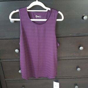 NWT Zyia Purple/Plum Tank Top